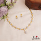 Sparkling Floral Motifs AD Necklace NC2877