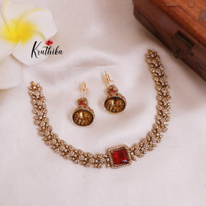 Simple AD Victorian Chocker NC 1867 (Available in 2 Colours)