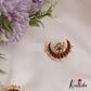 Classic Floral Motifs Chandra Surya Jadau Hair Ornaments J356