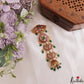 Premium Floral Motifs Kemp Jhumka Jada Billa With Bead Drops J432 (Available In 2 Colors)