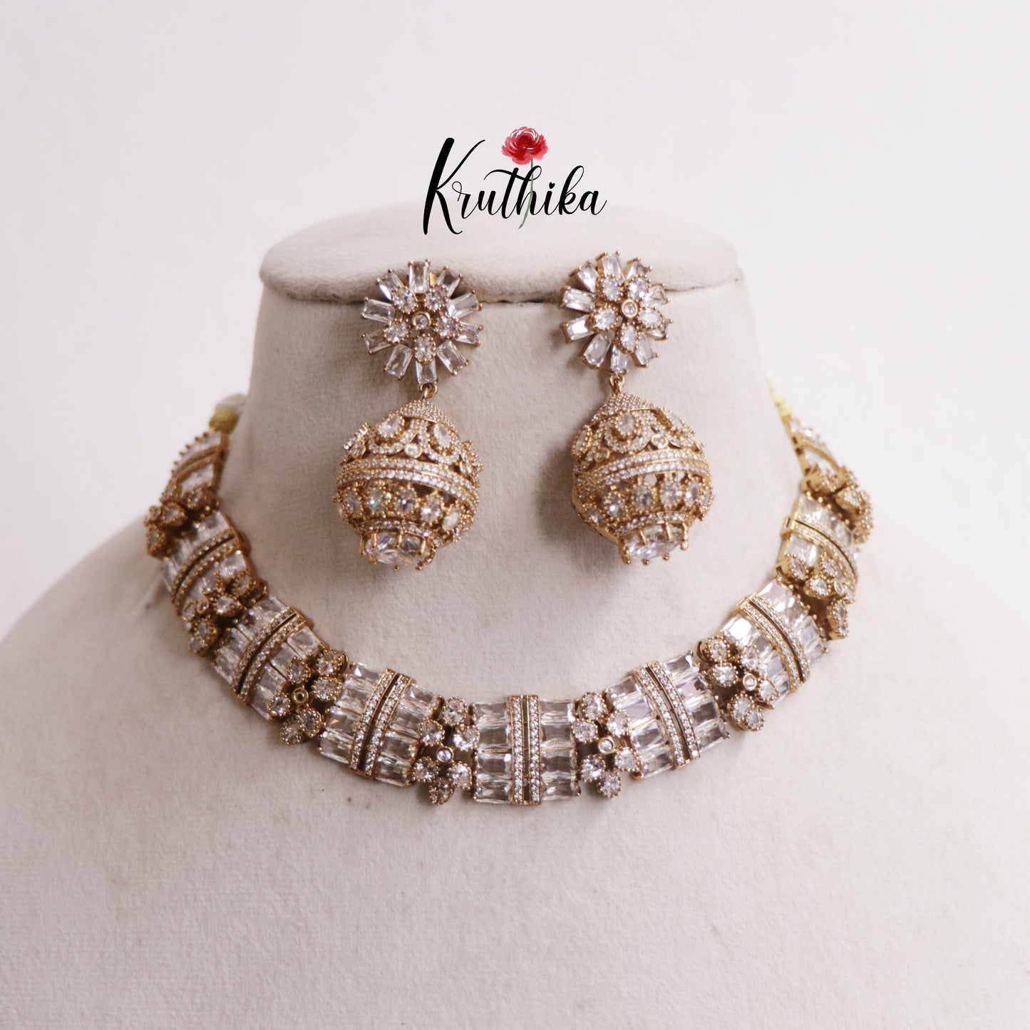 Beautiful & premium floral Victorian Chocker NC1753