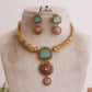 Beautiful  AD Victorian Hasli  Necklace Sets NC2019 (Available in 2 colours)