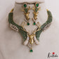Stunning Deer Motifs AD Victorian Choker NC2966 (Available In 2 Colors)
