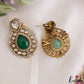 Beautiful Teardrop Motifs Polki AD Victorian Necklace NC3275