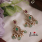 Beautiful Victorian Style Polki Design Ruby & Emerald Necklace NC2502