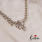Sparkling Trendy CZ Leaf Motifs Necklace  NC2599 (Available In 2 Colors)