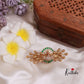 Trendy Peacock CZ Hair Clip J91 ( Available in 2 Colours)