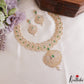 Classic Teardrop Motifs CZ Victorian Necklace NC3266 (Available In 2 Colors)