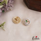 Trendy Peacock Motifs AD Stud Earrings E1101 (Available In 2 Colors)