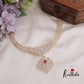 Beautiful CZ Sparkling Changeable Stones Victorian Necklace NC2283