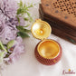 Regal Silver Replica Jadau Kumkum Box K31