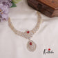 Pretty CZ Sparkling Victorian Necklace NC2284