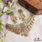 Classic Teardrop Motifs Polki CZ Victorian Choker NC3277