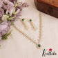 Elegant Leaf Motifs AD Victorian Necklace NC2901 (Available In 2 Colors)