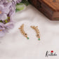 Beautiful AD Floral Leaf Motifs Earcuffs E909 (Available In 3 Colors)
