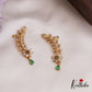 Beautiful AD Floral Leaf Motifs Earcuffs E909 (Available In 3 Colors)
