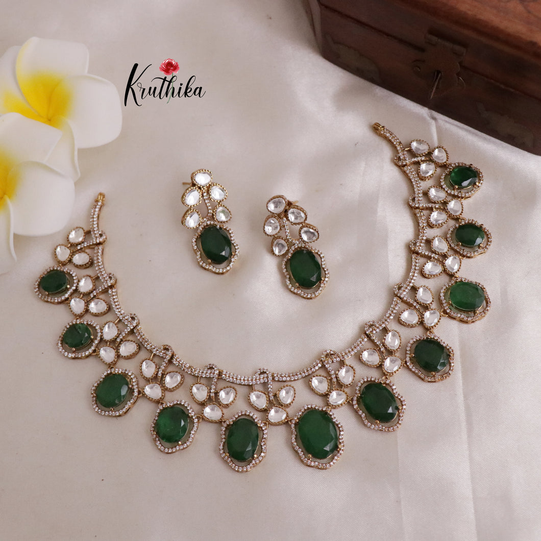 Beautifull AD Victorian Necklace NC1843