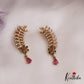 Elegant Floral Motifs AD Earcuff E911 (Available In 3 Colors)