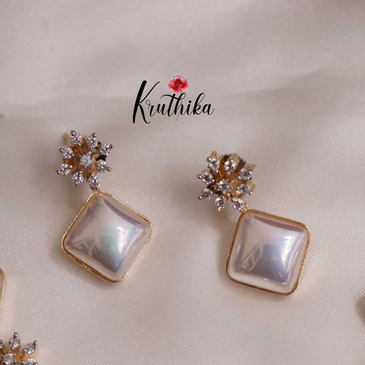 Pretty CZ Pearls Necklace NC2269