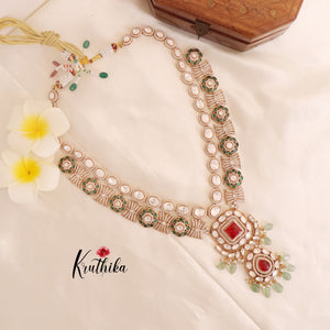 Grand Premium Kundan Haaram LH805 ( Available in 2 Colours)