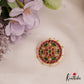 Stunning Floral Motifs Chandra Surya Jadau Hair Ornaments J363