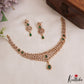 Elegant Teardrop AD Victorian Necklace NC2967 (Available In 4 Colors)
