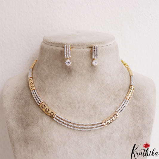 Elegant AD Hasli Necklace NC2948