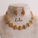 Beautiful Temple Lakshmi Necklace Set NC2012