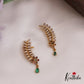 Elegant Floral Motifs AD Earcuff E911 (Available In 3 Colors)