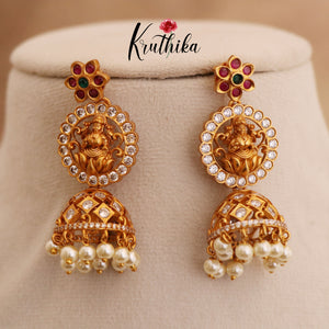 Kemp Lakshmi AD Jhumkas E48