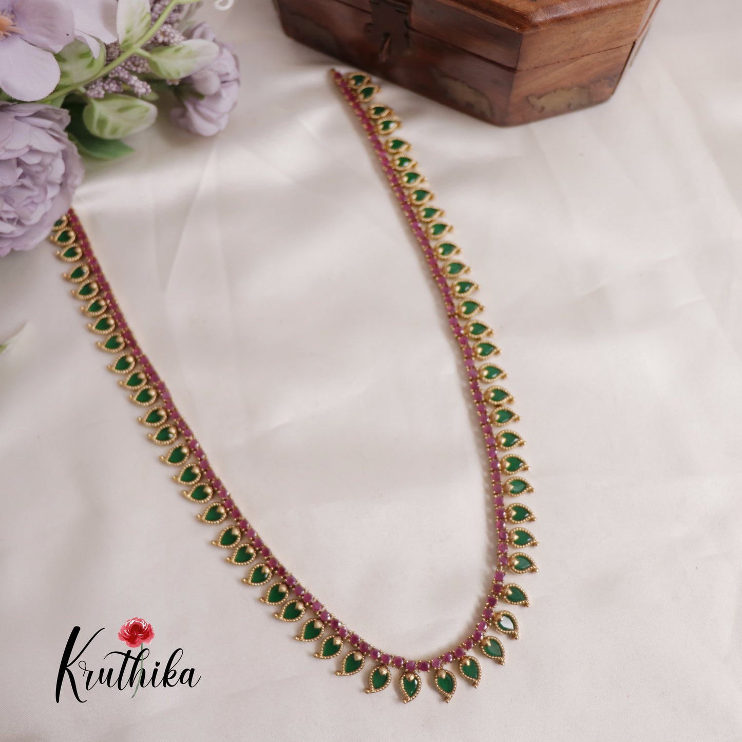 Beautiful Jadau Mango Trendy Haaram LH2008