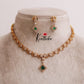 Gorgeous CZ Stone Necklace NC2064 (Available in 2 Colours)