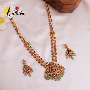 Premium Antique Nagas  Haaram LH1803