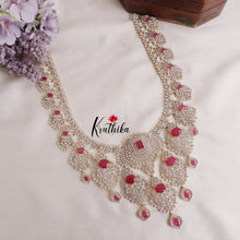 Sparkling American diamonds Gold finish Haaram LH1886 (In two colors)
