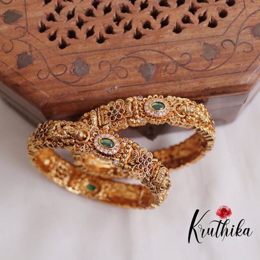 Classic Antique Nakshi Flora Bangle B223