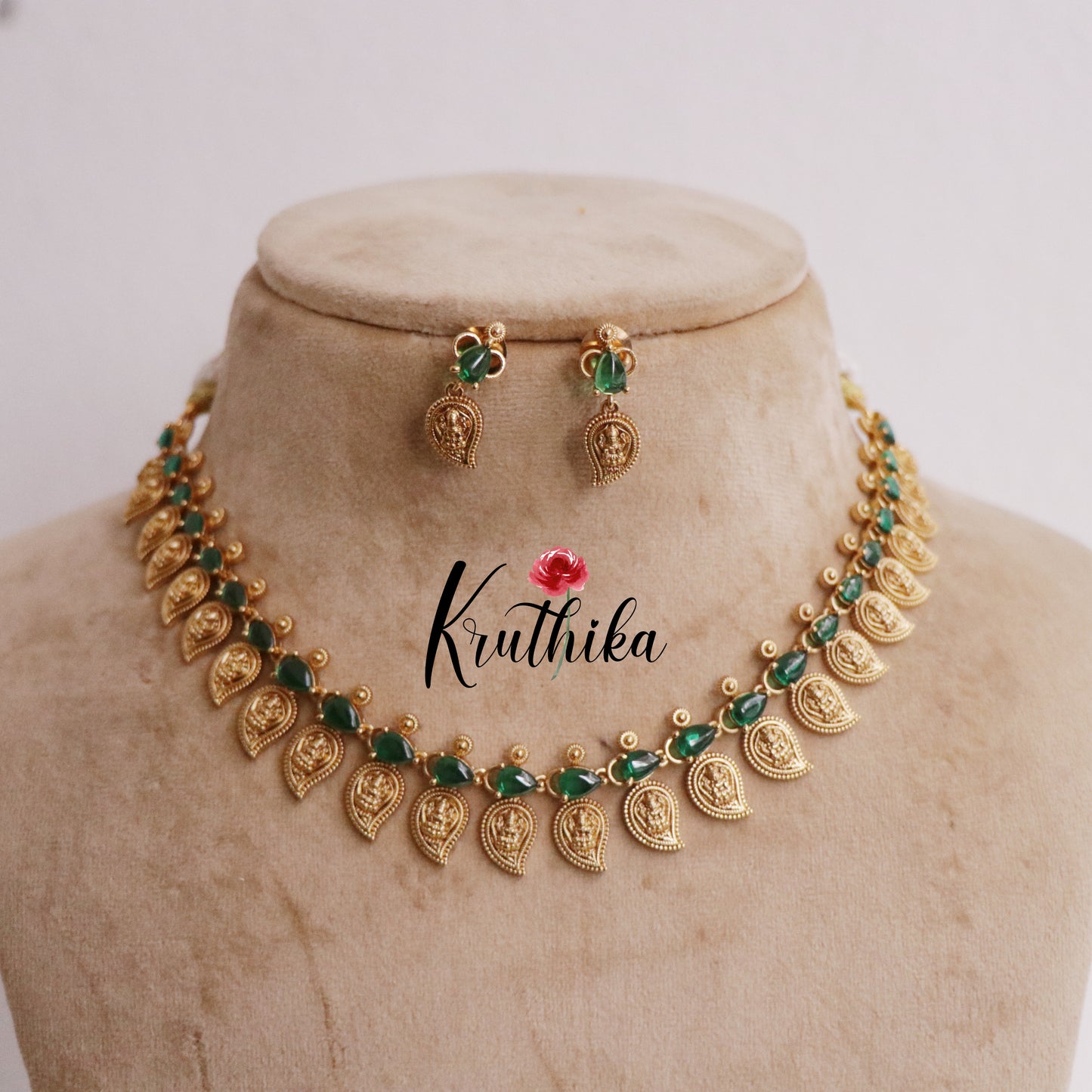 Trendy AD Manga Necklace NC2227 (Available in 3 Colours)