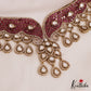 Stunning AD Teardrop Motifs Moissanite Necklace NC2785 (Available In 2 Colors)