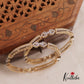 Classic AD Teardrop Sparkling Bangles B371 (Set of 2 Bangles)