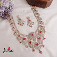 Sparkling American diamonds Gold finish Haaram LH1886 (In two colors)