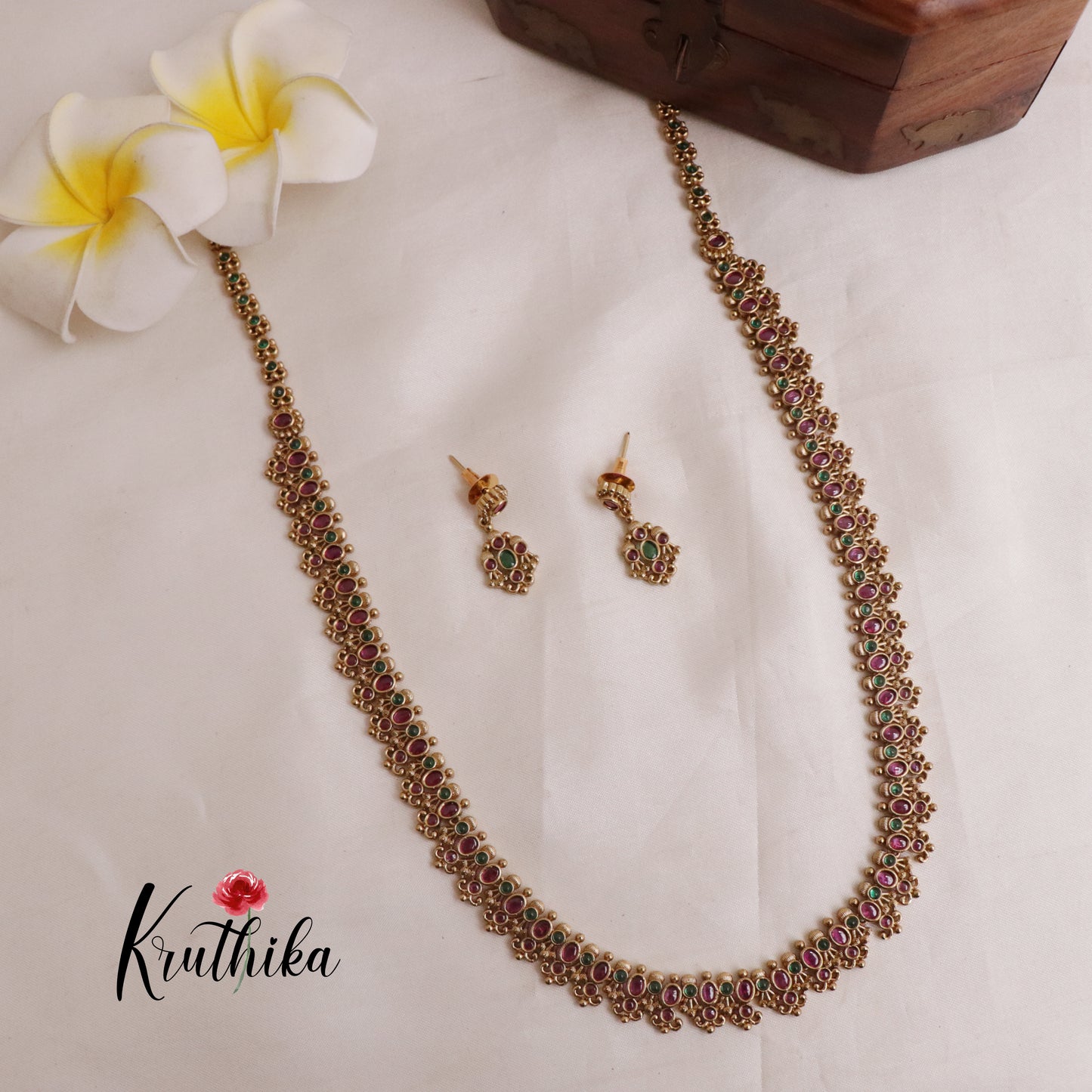 Beautiful Multi Stone Haaram LH1869