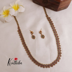 Beautiful Multi Stone Haaram LH1869