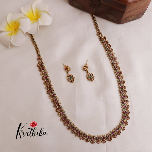 Beautiful Multi Stone Haaram LH1869
