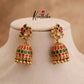Premium Jadau Peacock Jhumkas E428