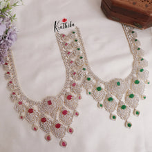 Sparkling American diamonds Gold finish Haaram LH1886 (In two colors)