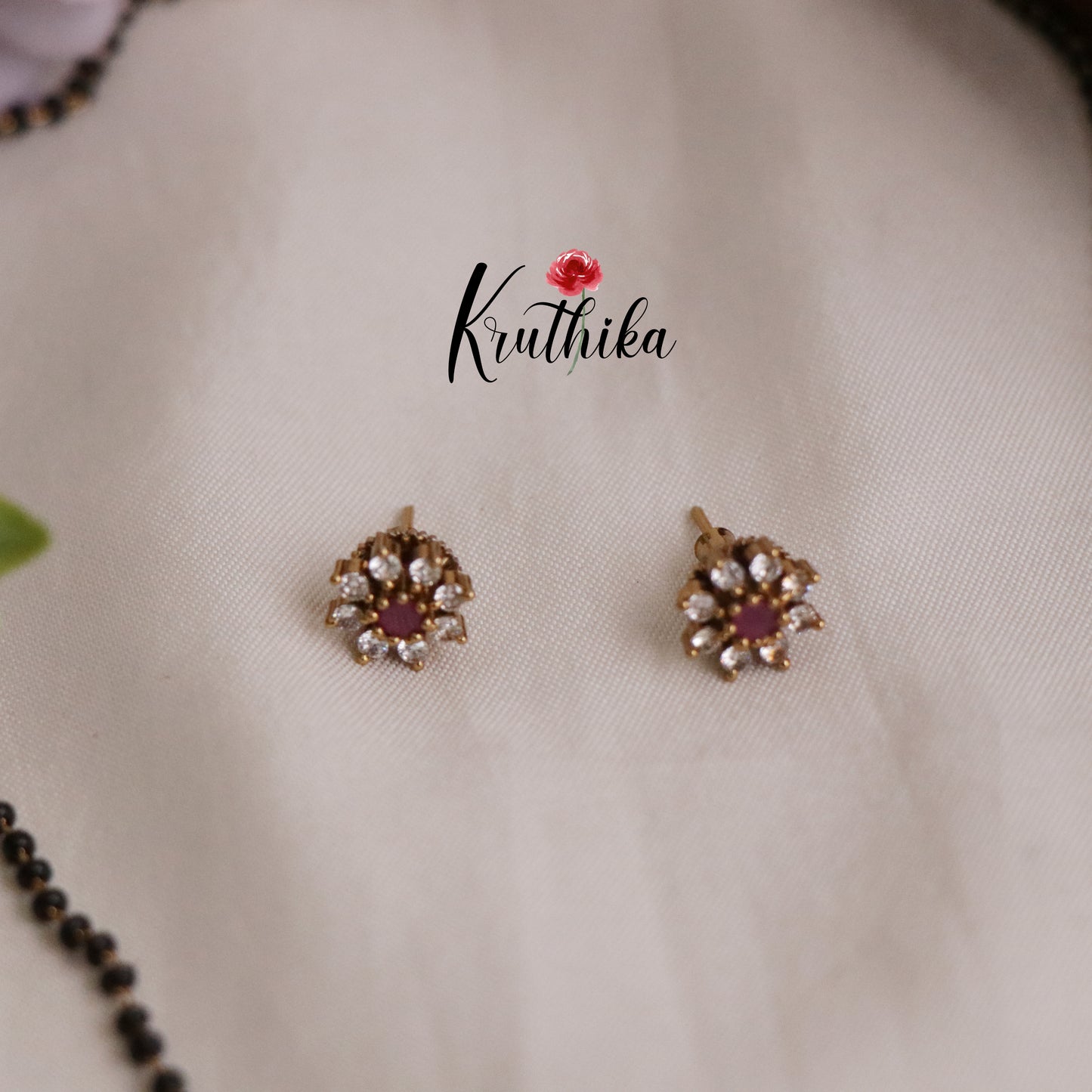 Beautiful Mangalsutra with Earrings Set NC2177 (Available in 3 Colours)