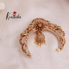 Premium AD Half moon jhumka Jada Pin J119