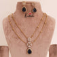 Simple two layer pendant chain set NC1770