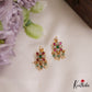 Beautiful Jadau Earcuffs | Upper Earrings | Bugadi Earrings With Pearl And Bead Drops E898