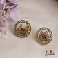 Elegant AD Stone Floral Earrings E793
