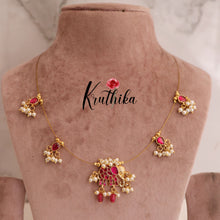 Beautifull jadau Pendent Elephant Invisible chain  NC1958